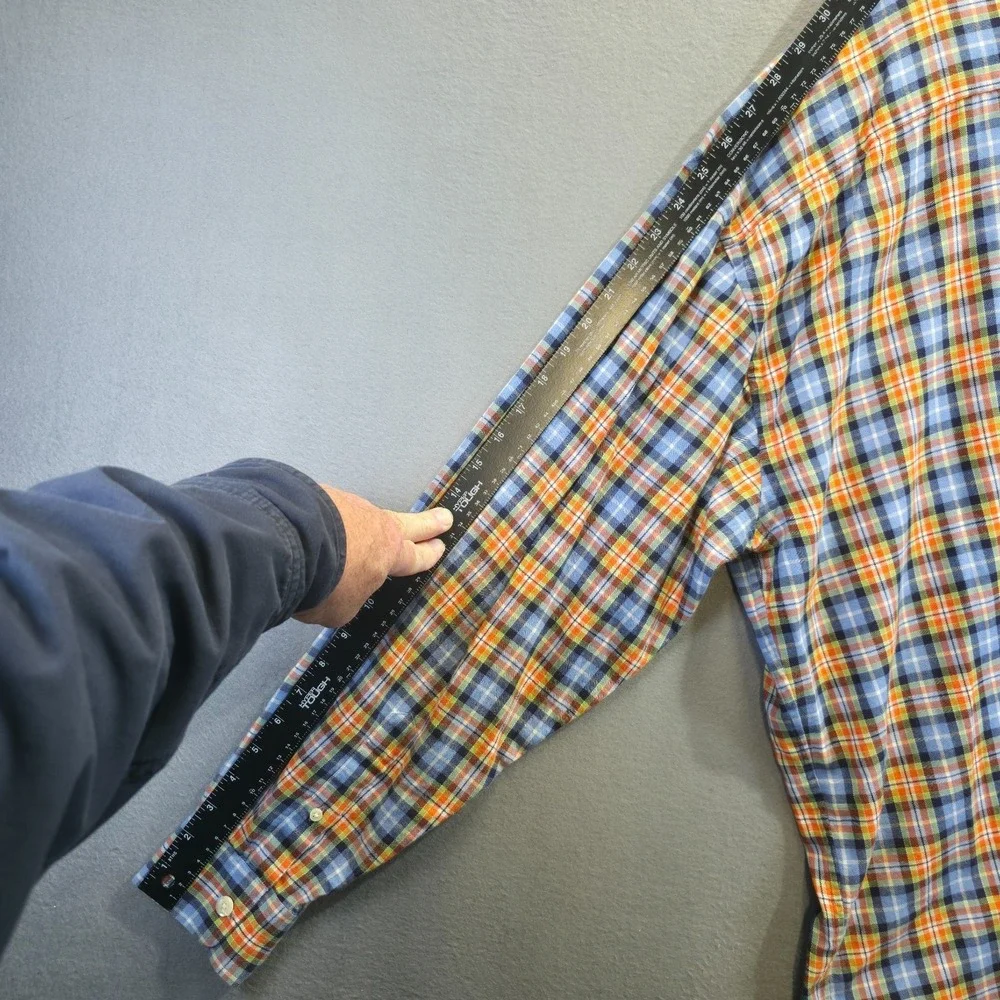 Judson Wade Collection Men's Long Sleeve Button Up Plaid Flannel Size XL‎